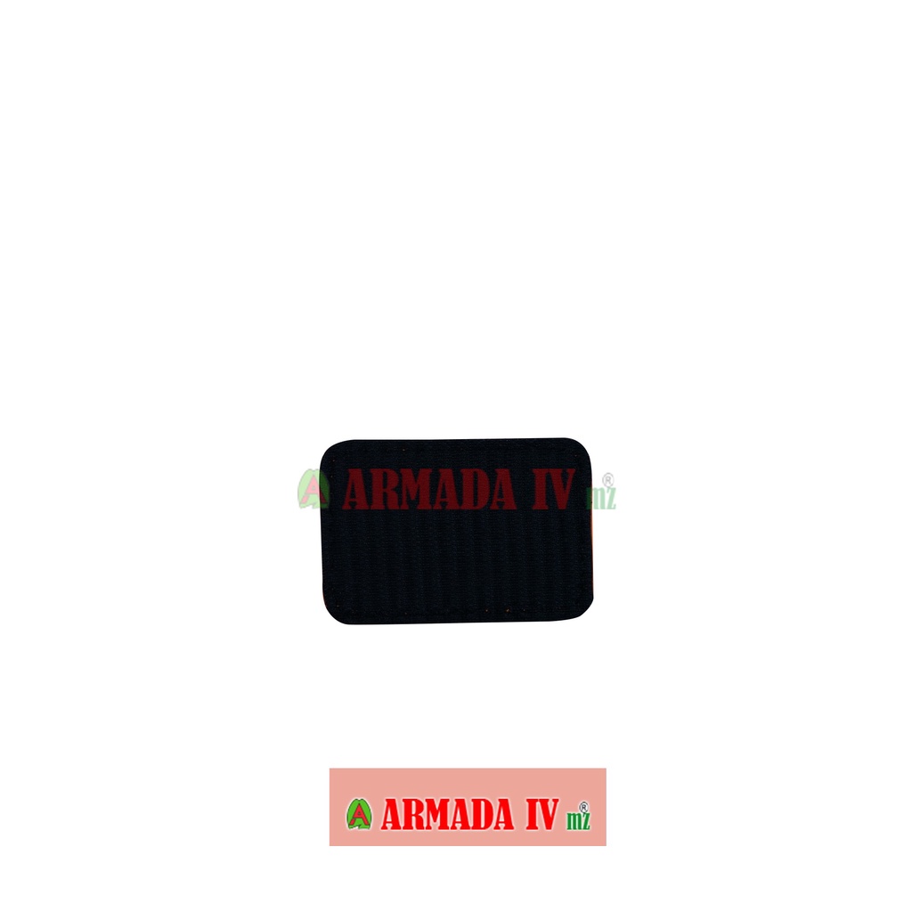Patch Rubber Velcro Tulisan SAR