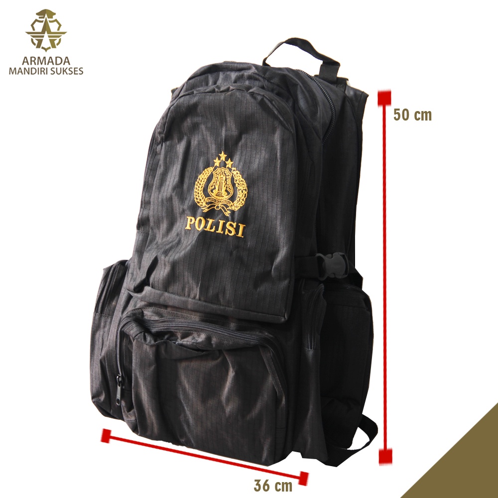 Tas Ransel Carter Polisi - Tas Ransel Logo Polisi