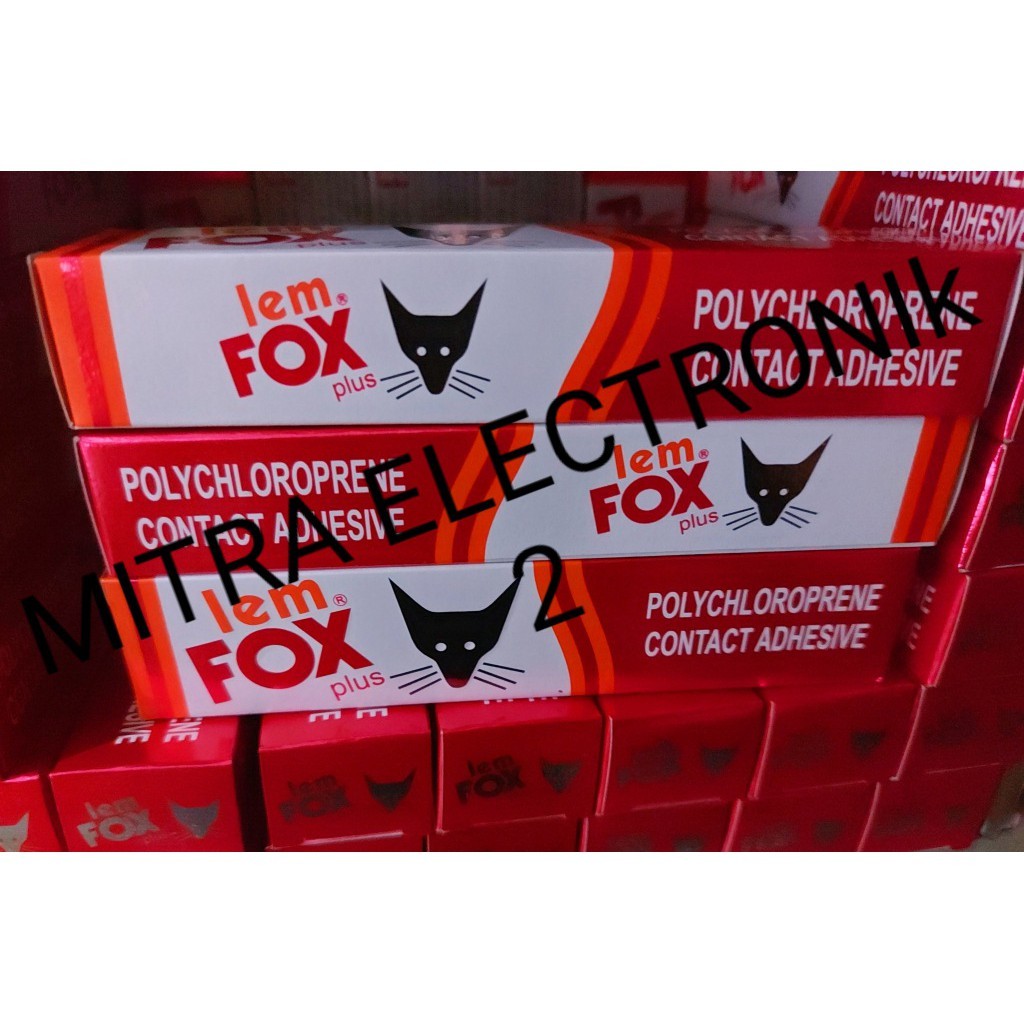 FOX Lem Fox Plus Tube 20g Warna kuning