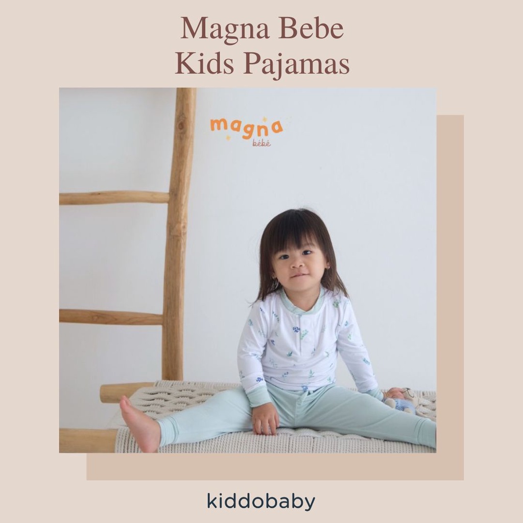 Magna Bebe Kids Pajamas | Baju Tidur Anak | Baju Tidur Tanpa Kancing