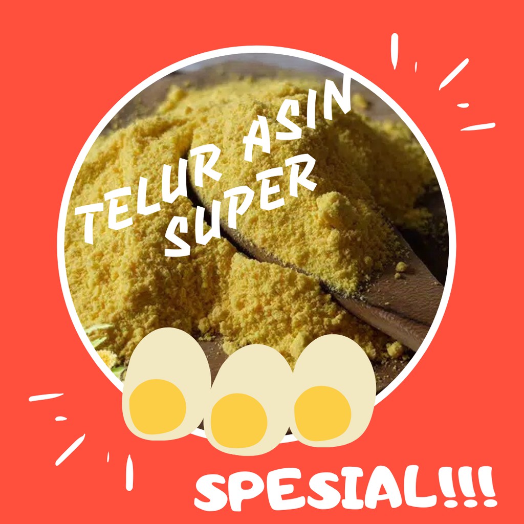 

Bumbu Tabur Premium Rasa Telur Aneka Telur Asin, Telur Asin Pedas, Telur Asin Super Pedas