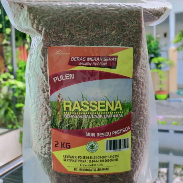 

Beras Merah organik Rassena