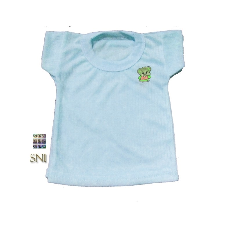 12 pcs - Kaos Oblong Bayi 6 -12 Bulan / Baju Baby Perempuan Laki