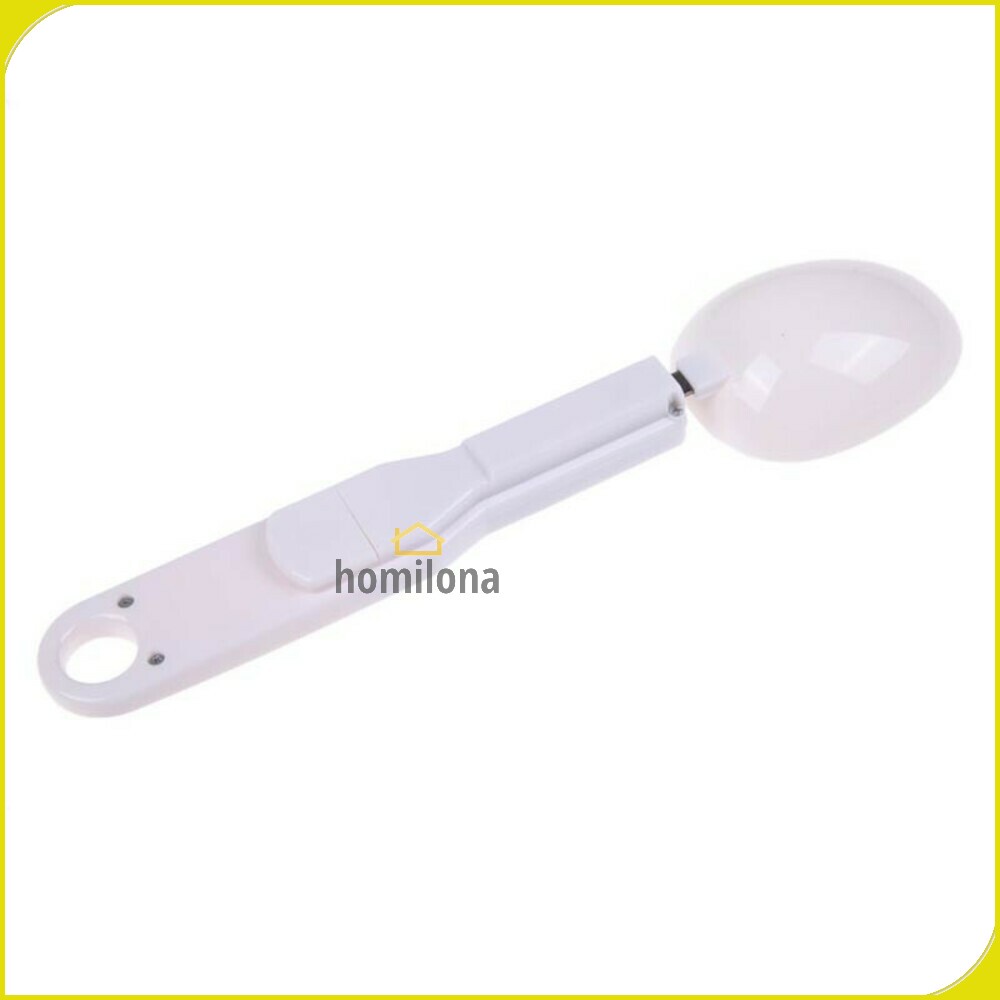 Sendok Ukur Elektrik Digital Spoon Scale 0.1g 500g Maks - Taffware Digipounds HM10 - White