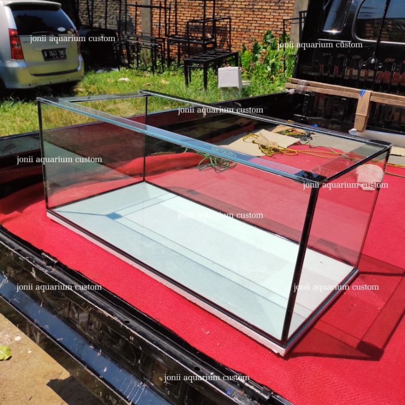 aquarium kaca 100x50x50 8mm full
