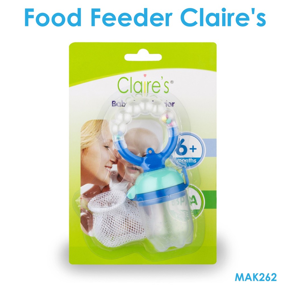 MAK262 FOOD FEEDER RATTLE CLAIRE'S FFB02 ALAT BELAJAR MAKAN