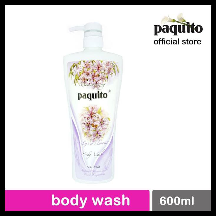 Sabun Cair Body Wash Paquito 600 Ml Lys D'Amour