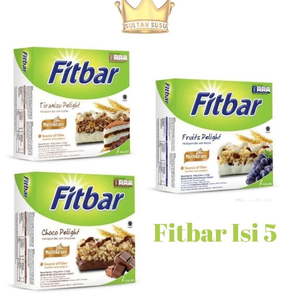 

KodeZz6Z0--Fitbar Cemilan Multi Grain Instan Untuk Diet 1 box isi 5pcs x 22 gram/sultansusu