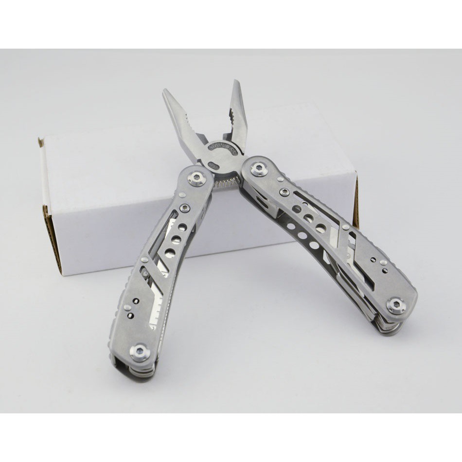 JEEf Multifunctional EDC Plier Survival Tool Stainless Steel