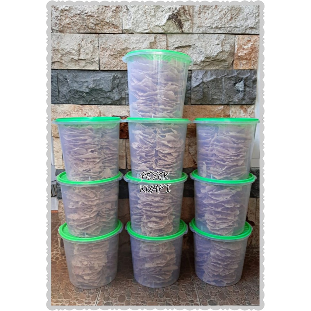 

Peyek Kumpi Toples + buble wrap+dus