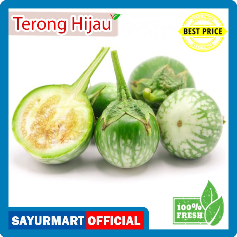 

Terong Hijau Bulat [100 gram]