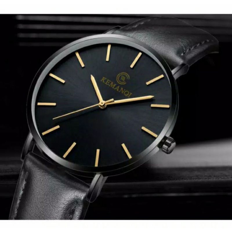 COD.JAM TANGAN SUPER TIPIS ANTI AIR free Box