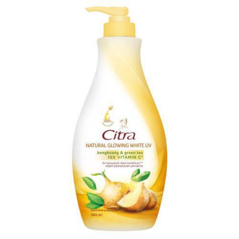 Citra Bengkuang Natural Glow UV Hand and Body Lotion - Citra Hand Body Lotion - Citra Sakura Hand Bo