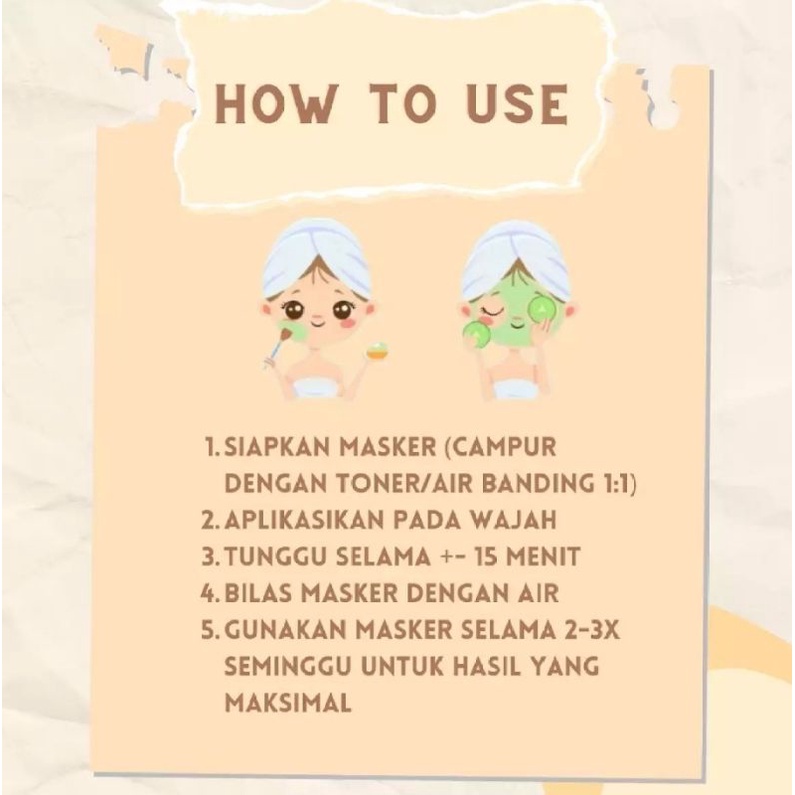 MASKER PAKET ACNE BPOM ISI 7PCS