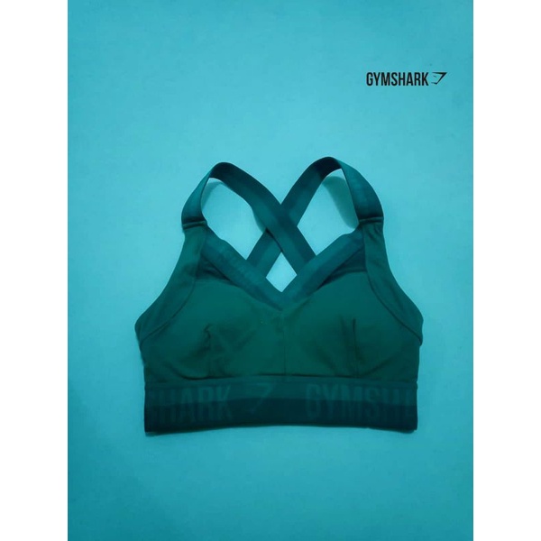 GYMSHARK ORIGINAL SPORT BRA FULL GYMSHARK GREEN