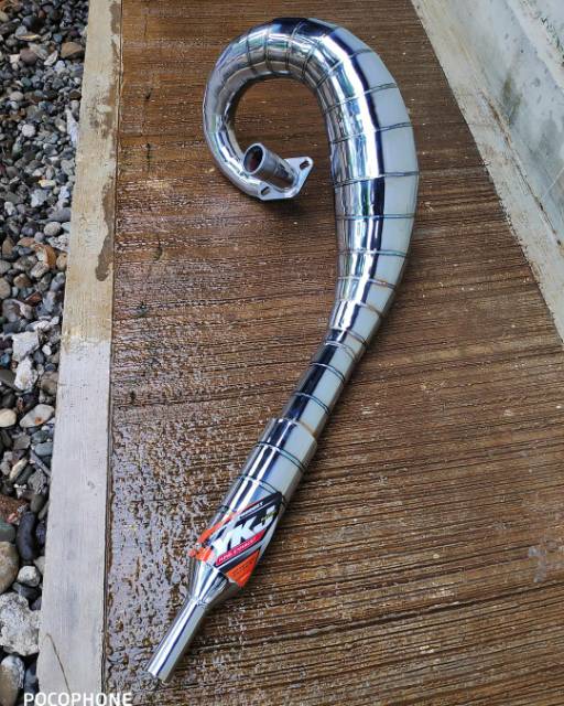 Knalpot YKJ RX King Lobster Chrome Full Cacing Suara Super Garing Istimewa Original YKJ-3