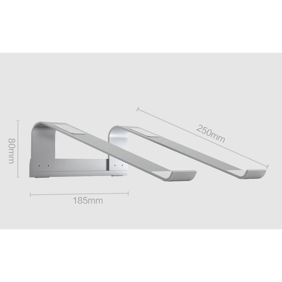 Xiaomi iQunix L-Stand Laptop Holder Aluminium 15 Inch - silver