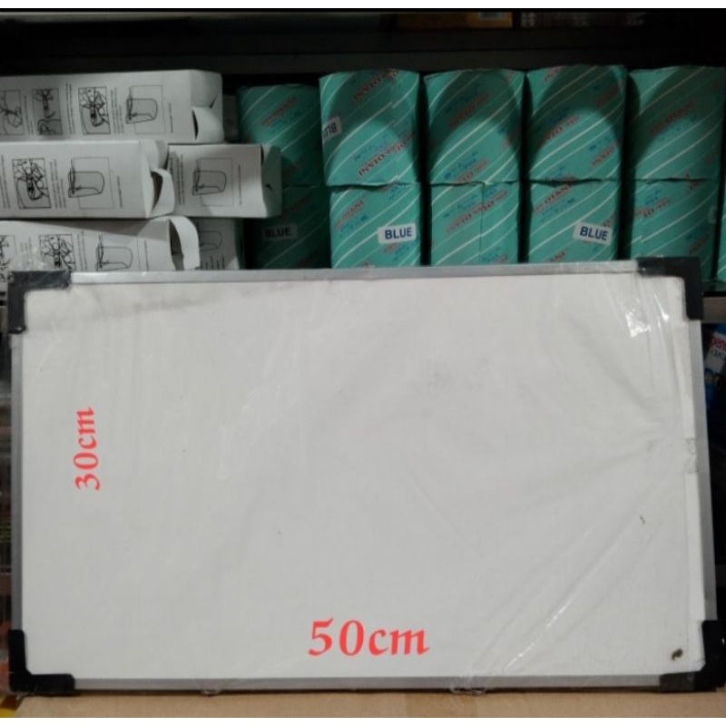 

papan tulis/whiteboard gantung 30x50cm