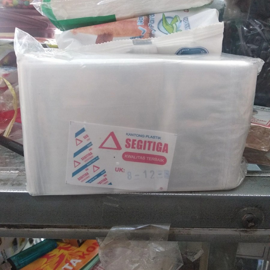 Plastik PP bening 8x12