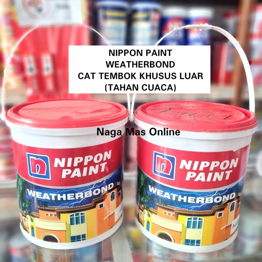 Jual NIPPON PAINT WEATHERBOND / CAT TEMBOK KHUSUS LUAR / WEATHERBOND ...