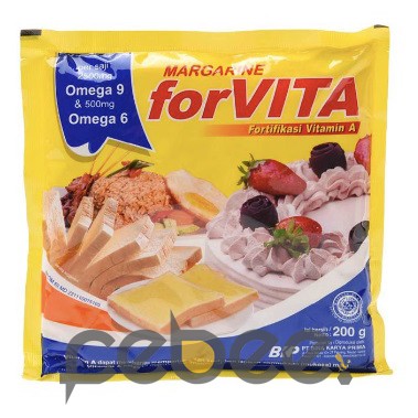 

Forvita Margarine Mentega 200g