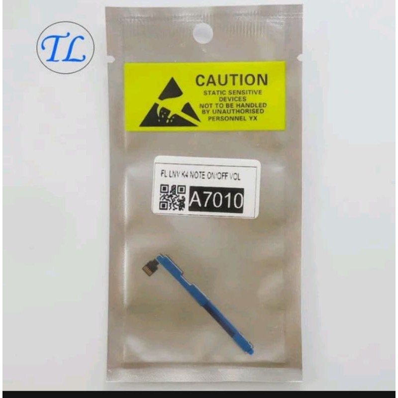 FLEXIBLE LENOVO K4 NOTE-A7010 ON OFF VOLUME TOMBOL POWER