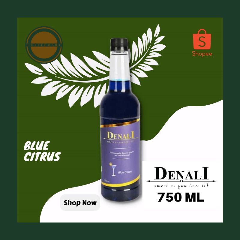 

Syrup Denali Blue Citrus 750ML