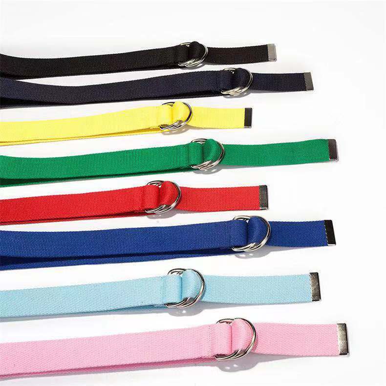 (BISA COD)RINGBELT/RING BELT/ ( NYLON 2,5 cm)IKAT PINGGANG/BELT FASHION KOREA