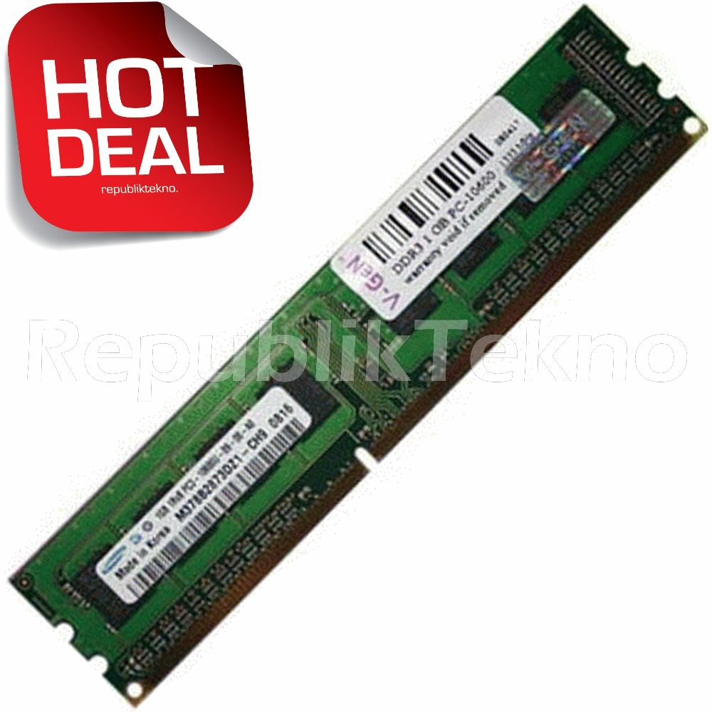 RAM V-GEN DDR3 8GB PC 10600 12800 Memory Berkualitas