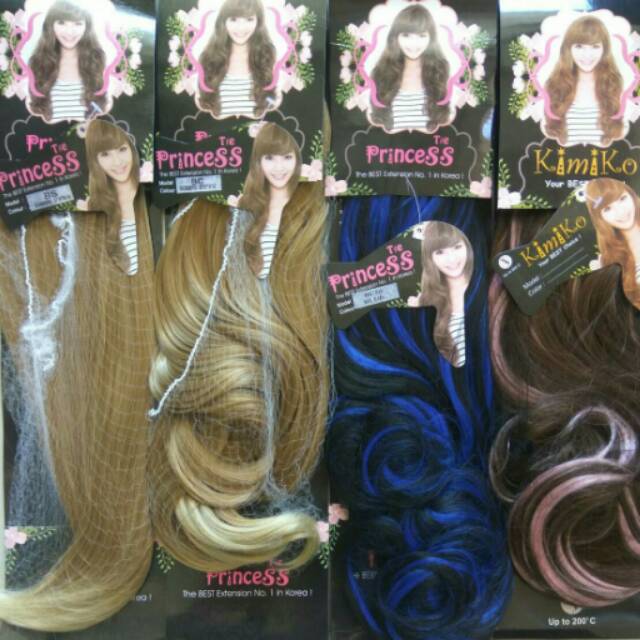 Hair clip biglayer ombre gradasi murah ori korea