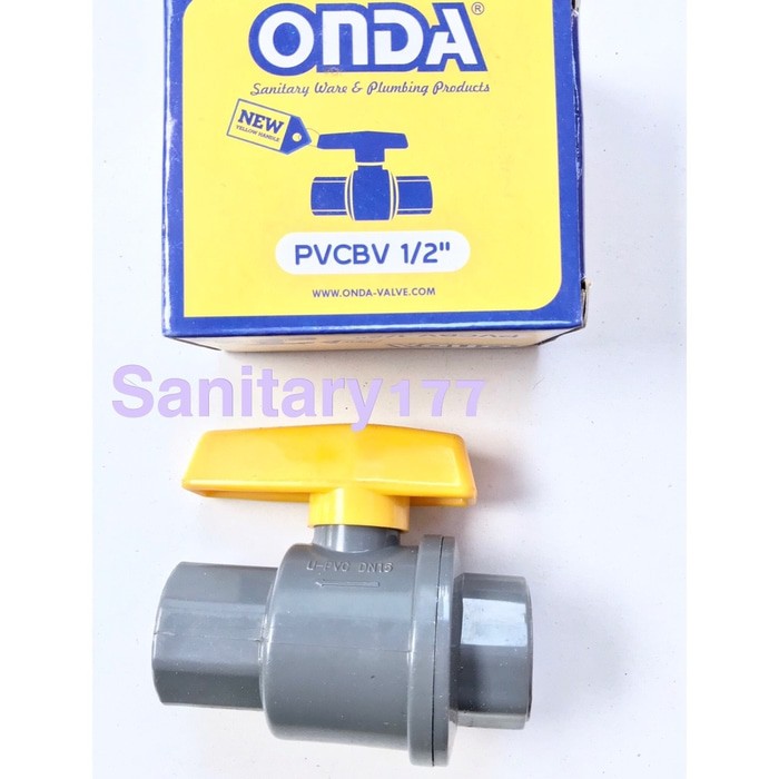 harga ball valve pvc