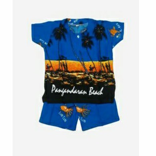 REGAD STELAN ANAK PANTAI MOTIF KELAPA PANGANDARAN BEACH