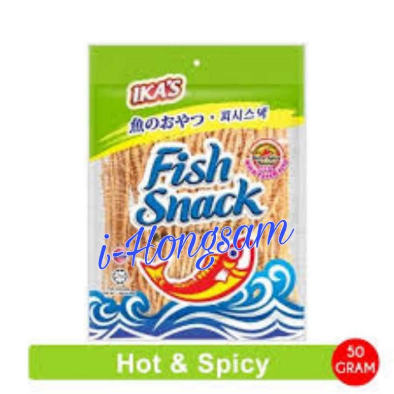 

Ikas Fish Snack Hot & Spicy 50gr