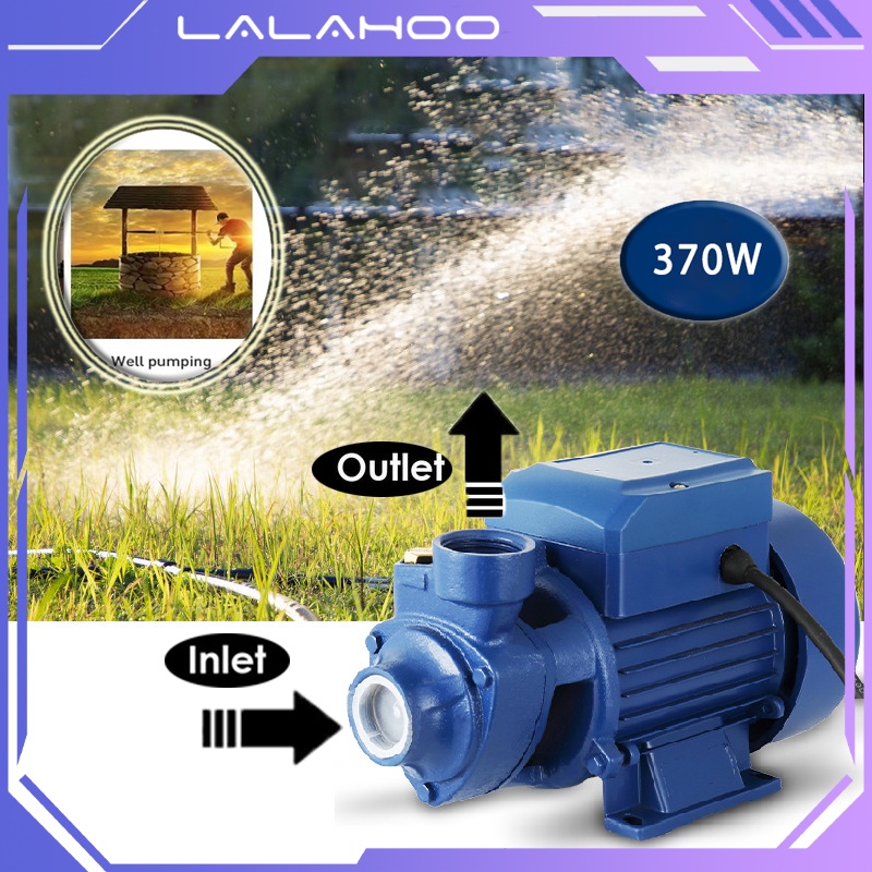 QB60 Pompa Booster Otomatis Pendorong Otomatis Mesin Pompa Air Sumur Dangkal 0.5HP 370W Booster Pump