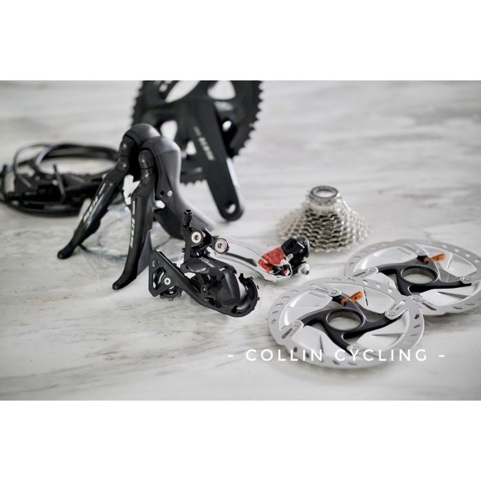 Groupset 105 Disc Brake Shimano R 7020 R7020 With Rotor Ultegra