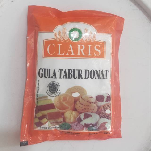 

TEPUNG GULA TABUR HALUS CLARIS 250GR