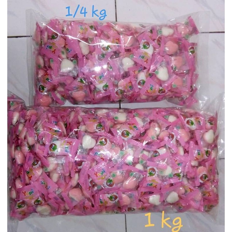 

PERMEN YUPI LOSS LOVE PINK 1 KG