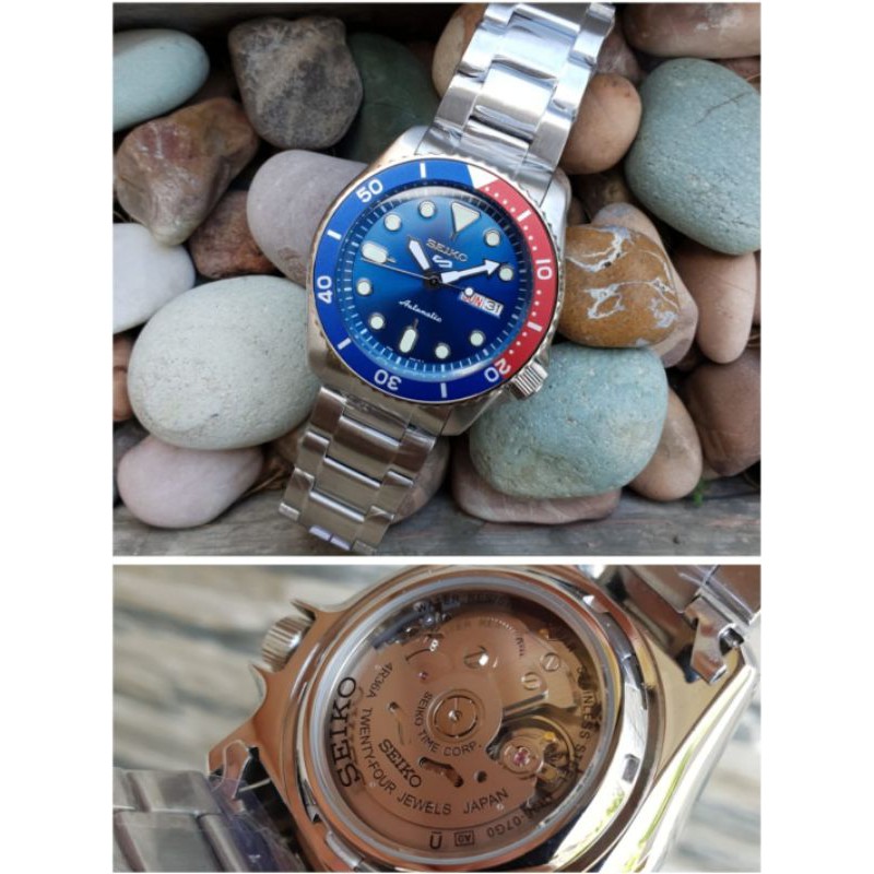 JAM TANGAN SEIKO 5 SPORT SUPERMAN OTOMATIS