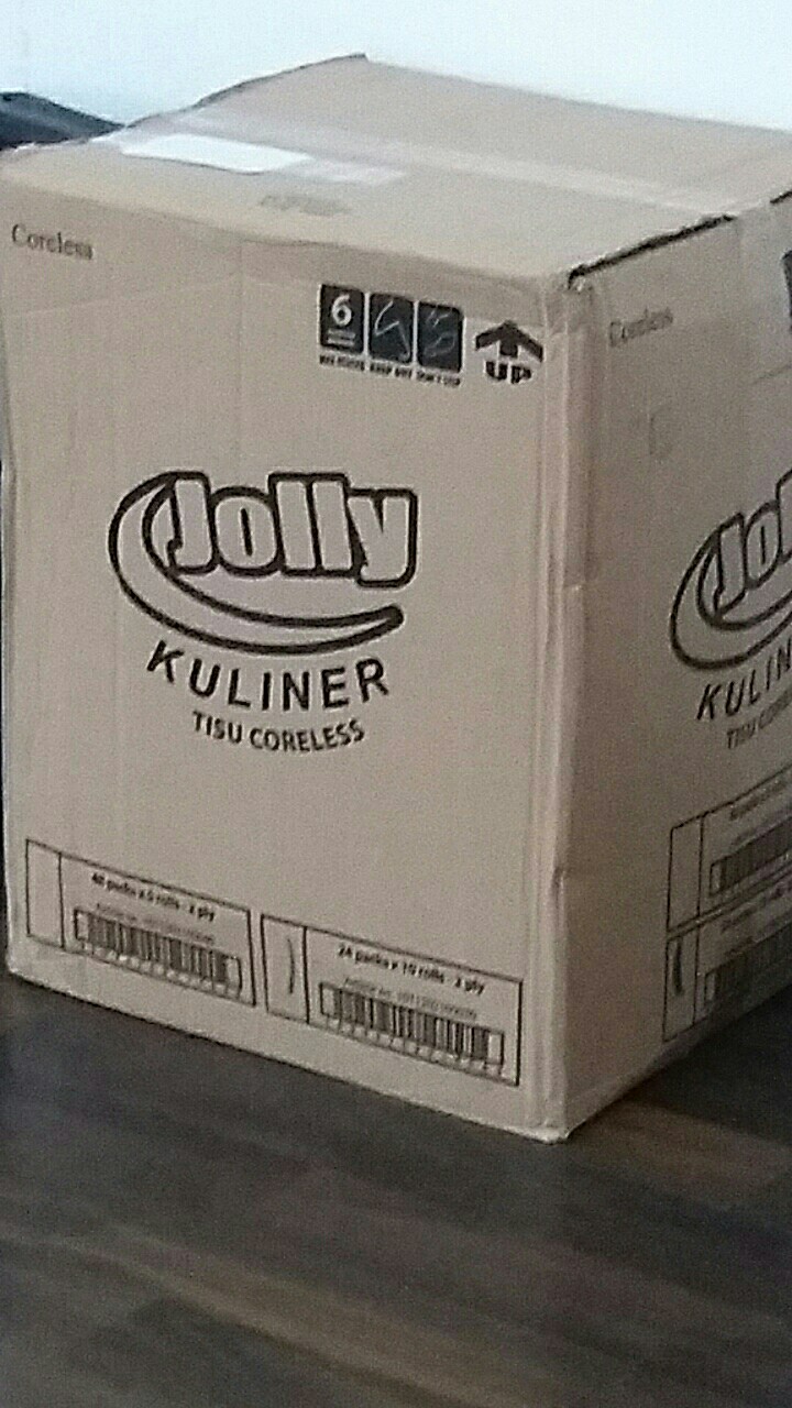 Tisu Gulung Jolly Coreless Kuliner  Dusan Khusus Gosend / Grab