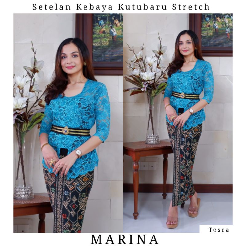 Setelan Kebaya Kutubaru Stretch Marina