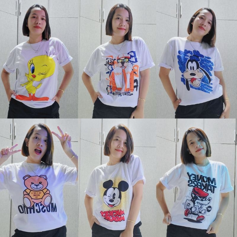 Baju Karakter || Kaos Karakter Murah kartun cartoon moschino disney moscino art tumblr uniqlo best seller animasi gambar distro marvel