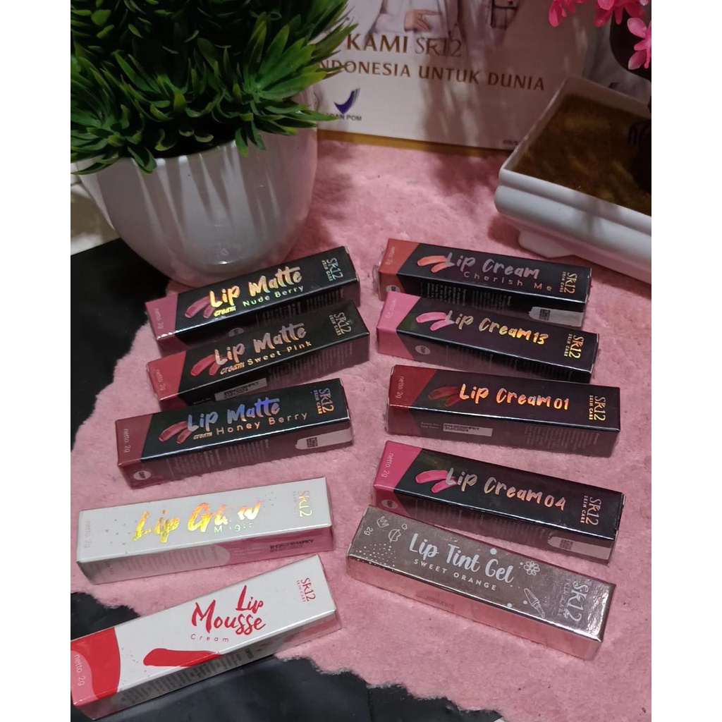 Jual Lip Matte, Lip Cream, Lip Glow, Lip Mousse, Lip Tint Gel, All