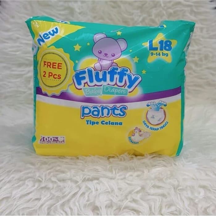 fluffy baby pants L18 popok bayi