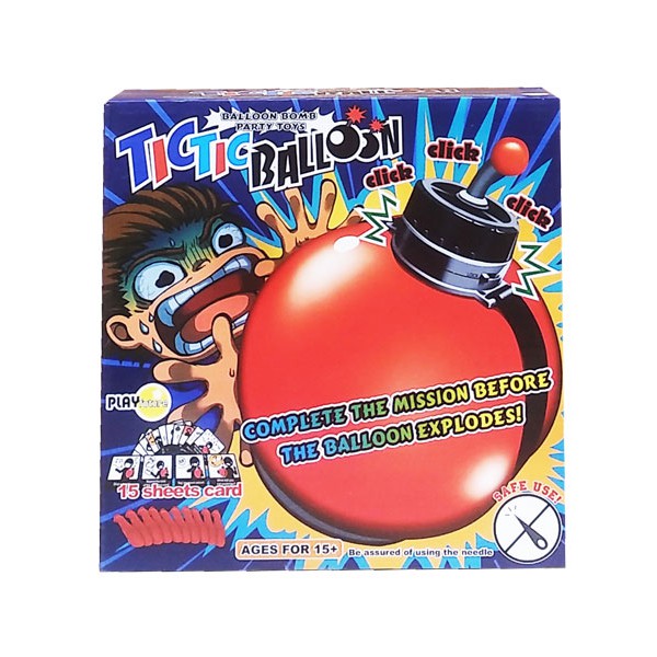 TIC TIC BALOON /Mainan Anak / Games / Game / Anak / Mainan / Tic Tic / Baloon / Balon / Trap / Prank