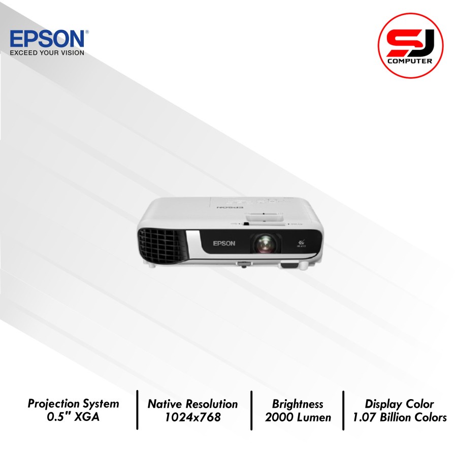 Projector Epson EB-X51 Projektor Proyektor EBX51 X51 XGA 3800 Lumens