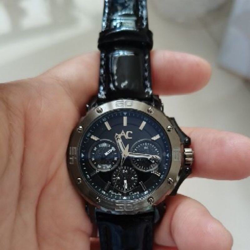 JAM TANGAN WANITA ALEXANDRE CHRISTIE COLLECTION AC 9205 / AC9205 COLLECTION LEATHER ORIGINAL
