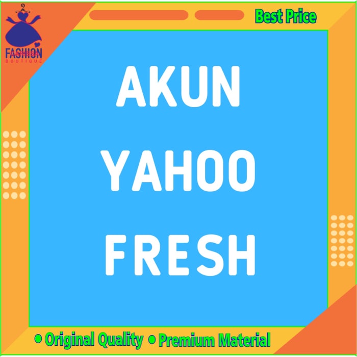 [Carissa] Promo Tanpa Ongkir Akun Yahoo Fresh Kirim Langsung