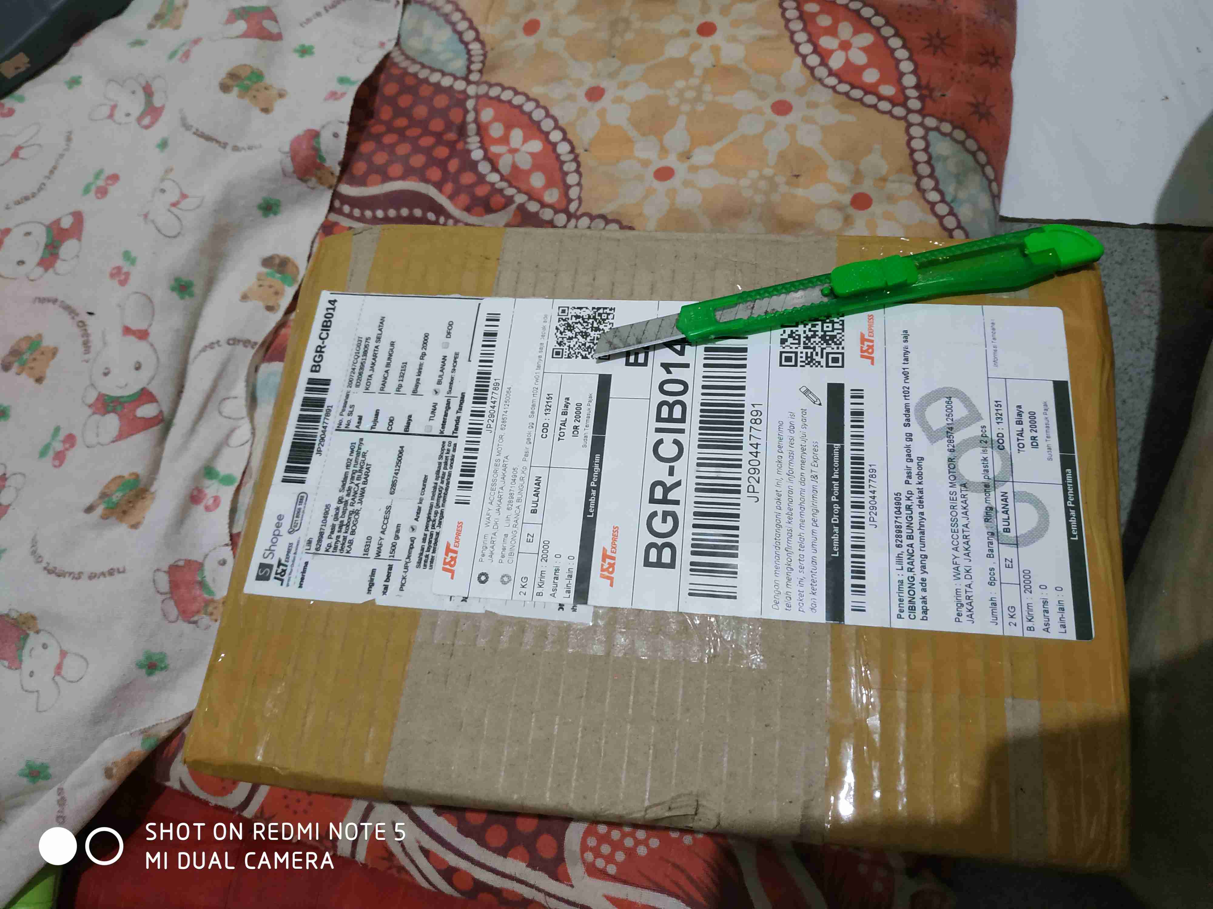 Ring Monel Plastik Isi 2 Pcs