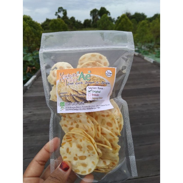 

keripik tempe Ae original gurih