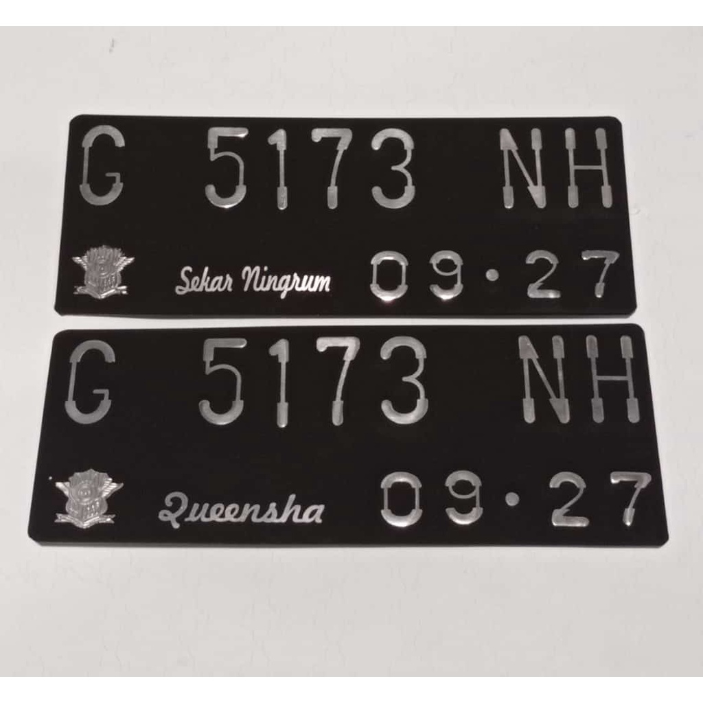 PLAT NOMOR POLES ORY